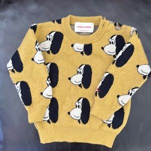 Bobo Choses Doggie Print Jacquard Sweater - Like New